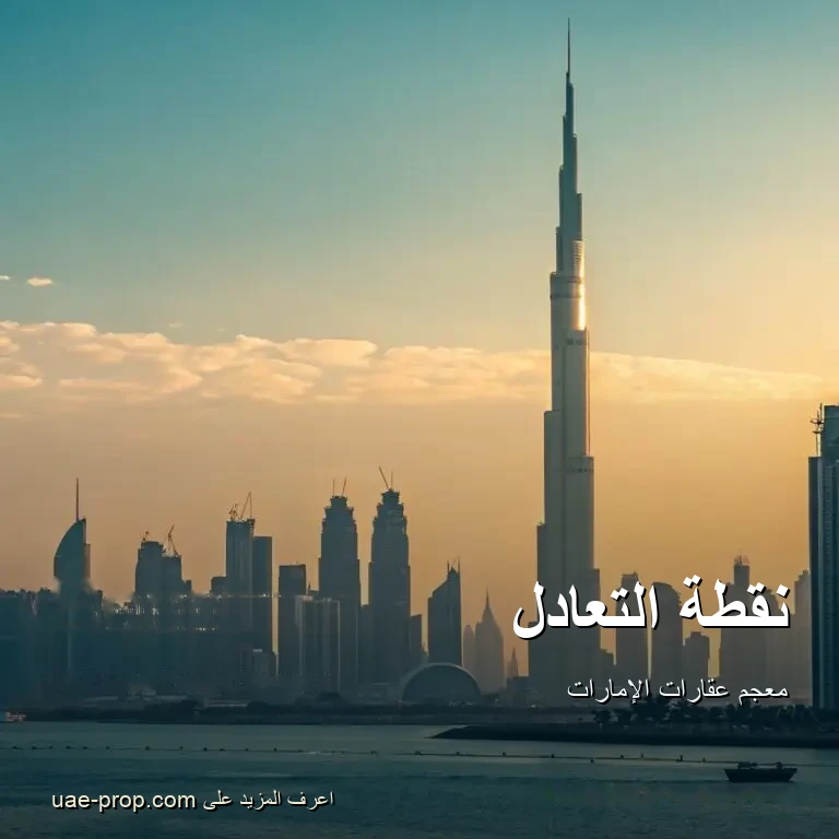 نقطة التعادل 1 نقطة التعادل — uae-prop.com