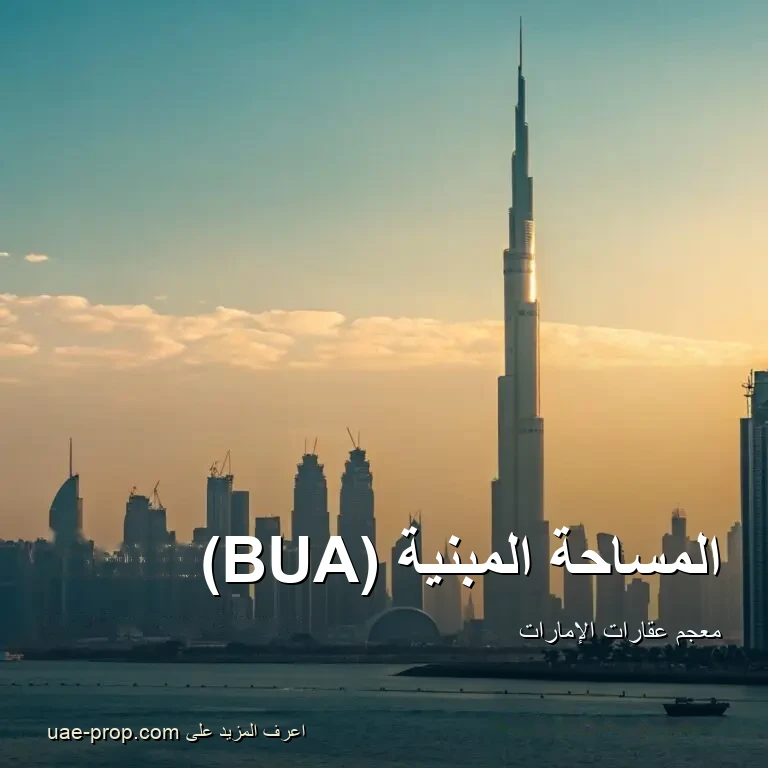 المساحة المبنية (BUA) 1 المساحة المبنية (BUA) — uae-prop.com