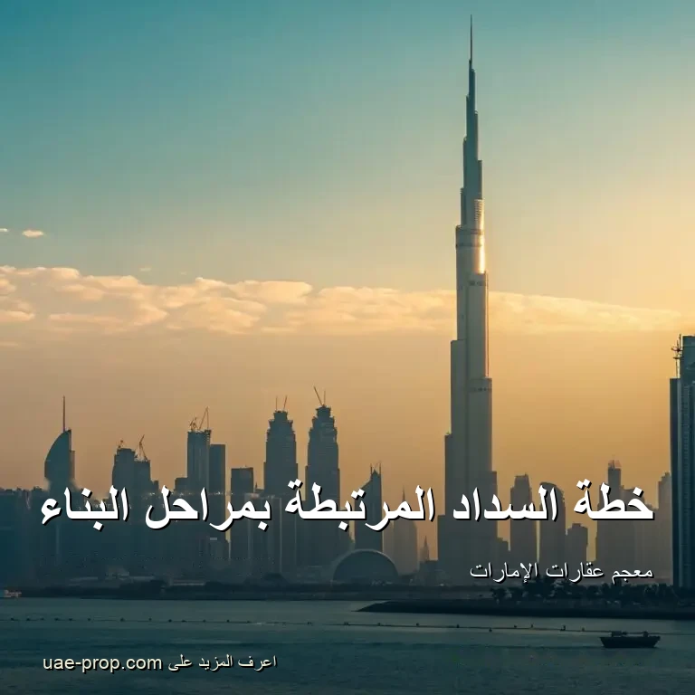 خطة السداد المرتبطة بمراحل البناء 1 خطة السداد المرتبطة بمراحل البناء — uae-prop.com