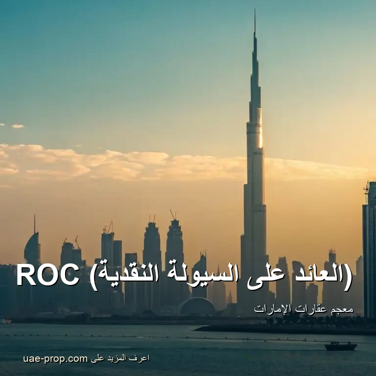 ROC (العائد على السيولة النقدية) 1 ROC (العائد على السيولة النقدية) — uae-prop.com