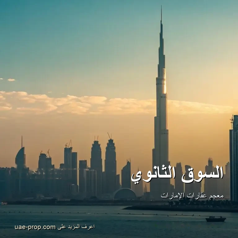 السوق الثانوي — uae-prop.com
