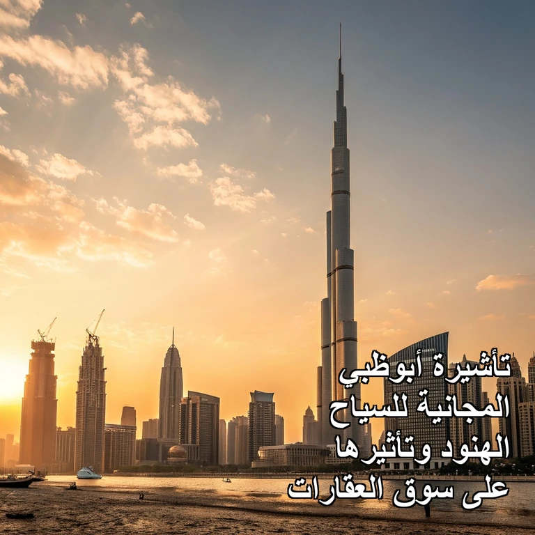 تأشيرة أبوظبي المجانية للسياح الهنود وتأثيرها على سوق العقارات