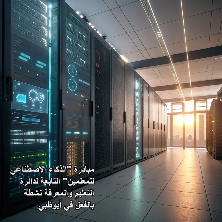 مبادرة 'الذكاء الاصطناعي للمعلمين' التابعة لدائرة التعليم والمعرفة نشطة بالفعل في أبوظبي