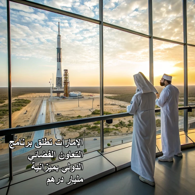 الإمارات تطلق برنامج التعاون الفضائي الدولي بميزانية مليار درهم