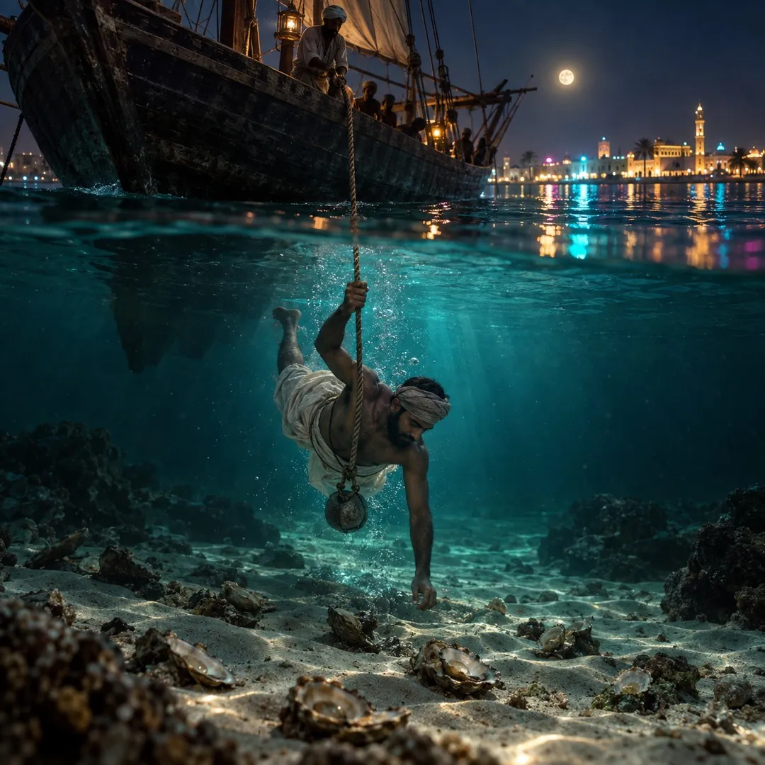 Before Oil, There Was a Pearl: How the Gulf Economy Rose and Fell on a Single Commodity