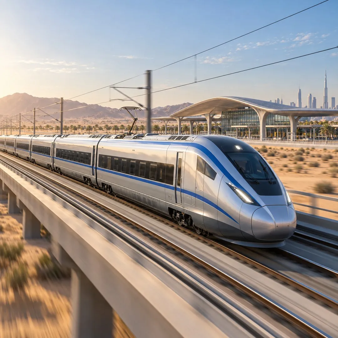 Dubai-Abu Dhabi High-Speed Rail: What Etihad Rail Has Actually Confirmed