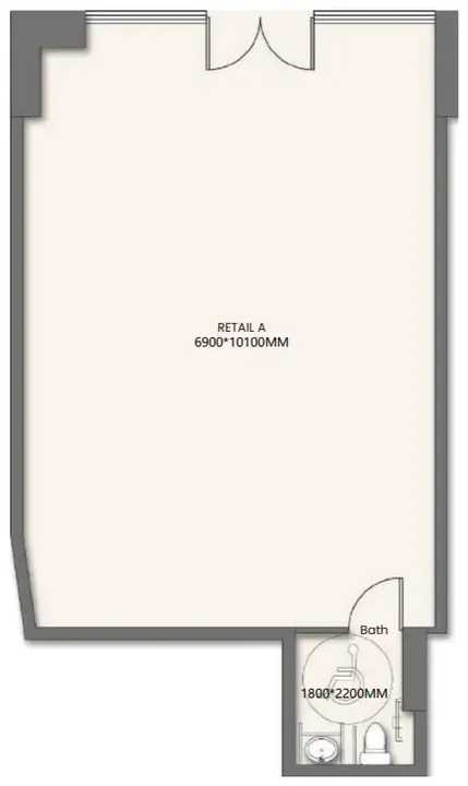 Retail floor plan