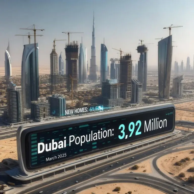 Dubai real estate: population growth is outpacing housing supply