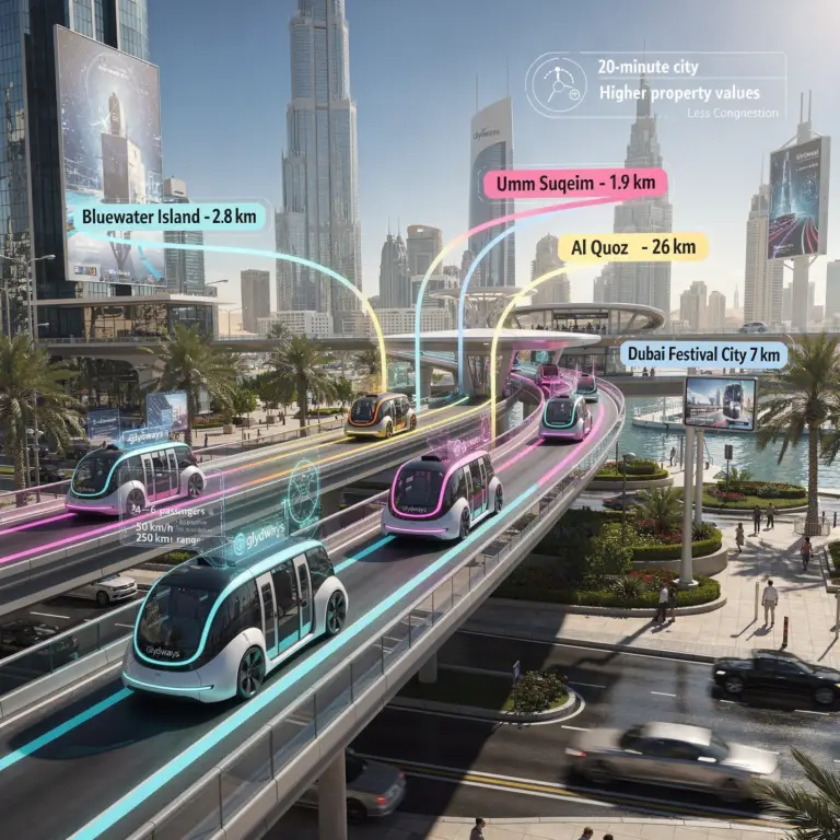 Glydways Autonomous Pods in Dubai: a serious “last-mile” play, not a gimmick