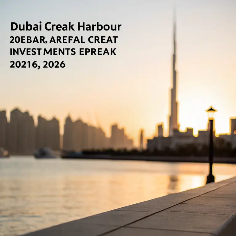 Dubai Creek Harbour: Investment Guide 2026 | Dubai Real Estate 1 Dubai Creek Harbour: Investment Guide 2026 | Dubai Real Esta