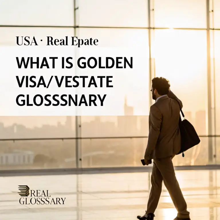 What is Golden Visa? | UAE Real Estate Glossary 1 What is Golden Visa? | UAE Real Estate Glossary