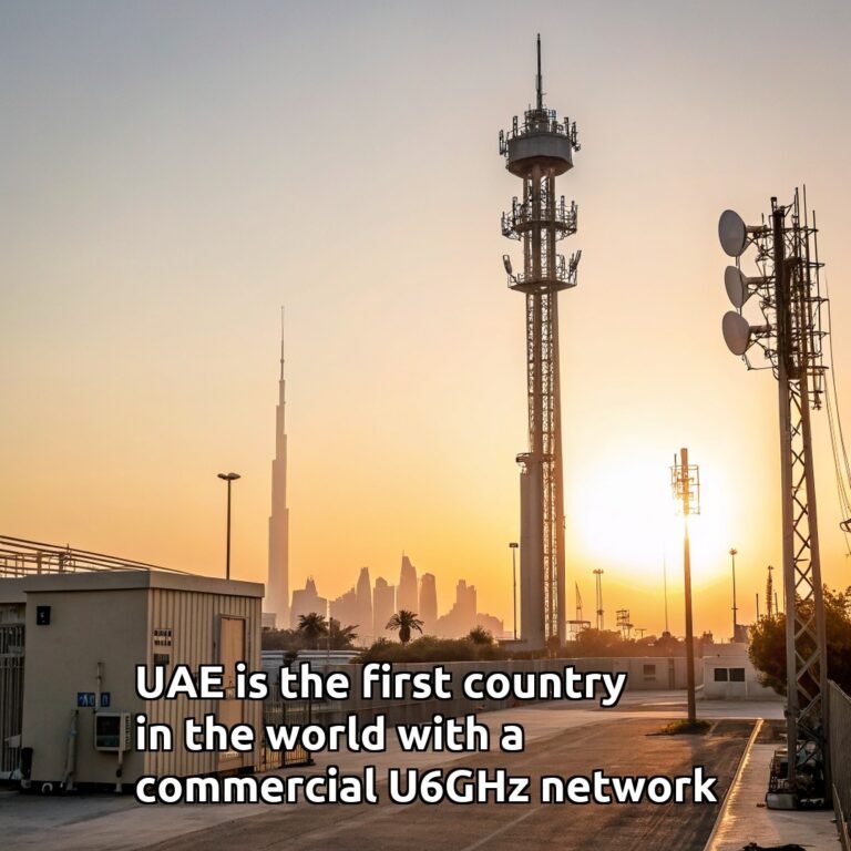 UAE Launches World’s First Commercial U6GHz Network: What 10Gbps Speed Means for Property Investors