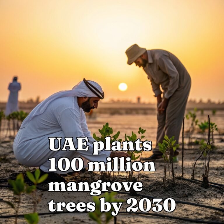 The UAE's 100 Million Mangrove Trees Programme: What It Means for the Coastal Real Estate Market