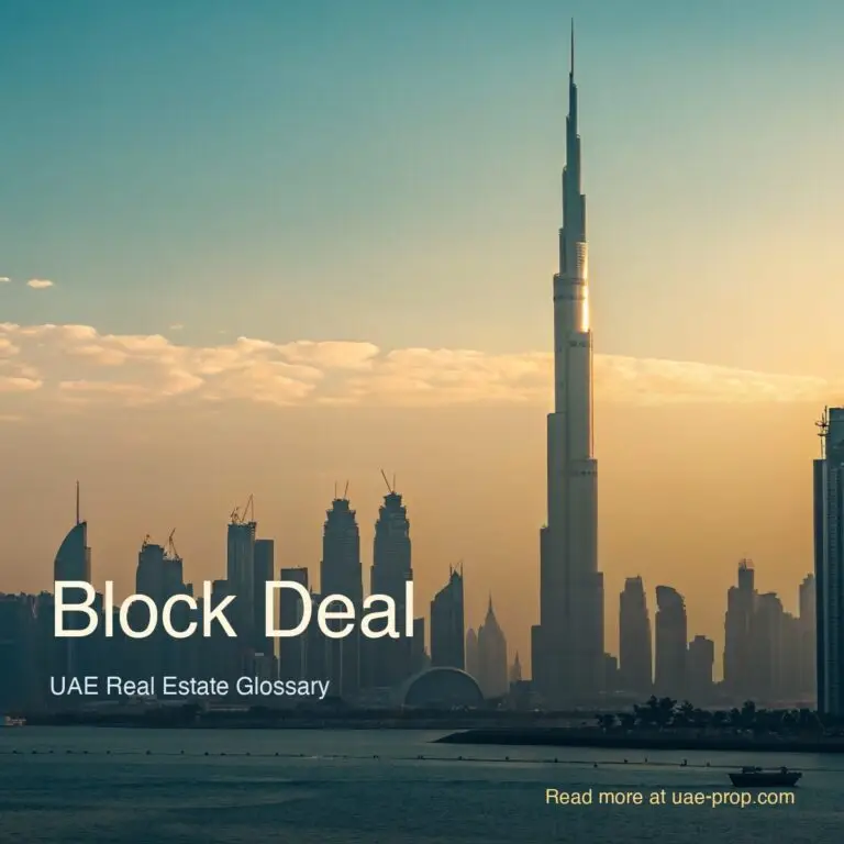 Block Deal
