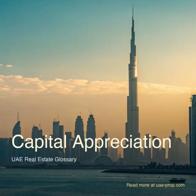 Capital Appreciation — uae-prop.com