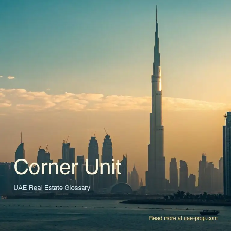 Corner Unit 1 Corner Unit — uae-prop.com