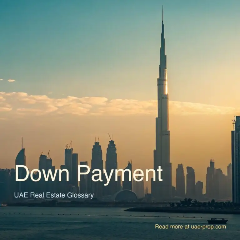 Down Payment 1 Down Payment — uae-prop.com