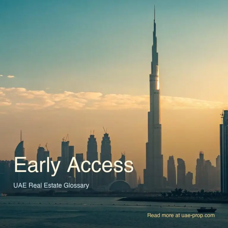 Early Access 1 Early Access — uae-prop.com