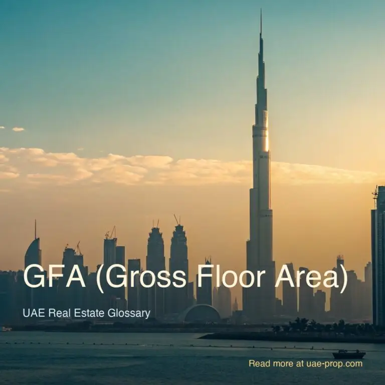 GFA (Gross Floor Area)