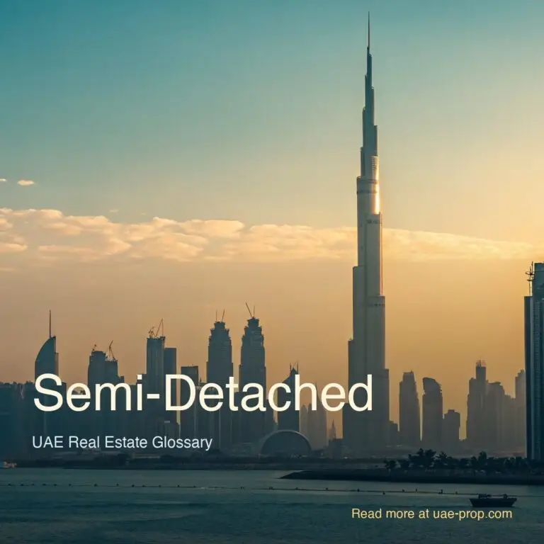 Semi-Detached 1 Semi-Detached — uae-prop.com