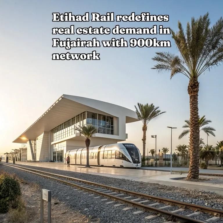 Etihad Rail Fully Completes Construction of First Passenger Station in Fujairah
