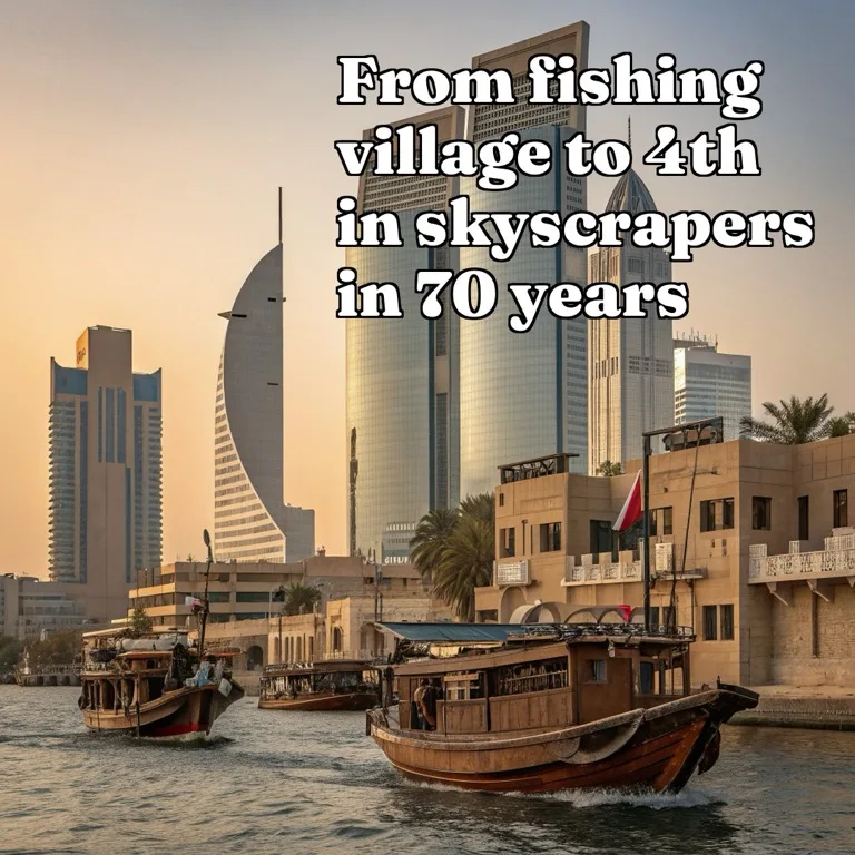How Dubai Became a City in 70 Years