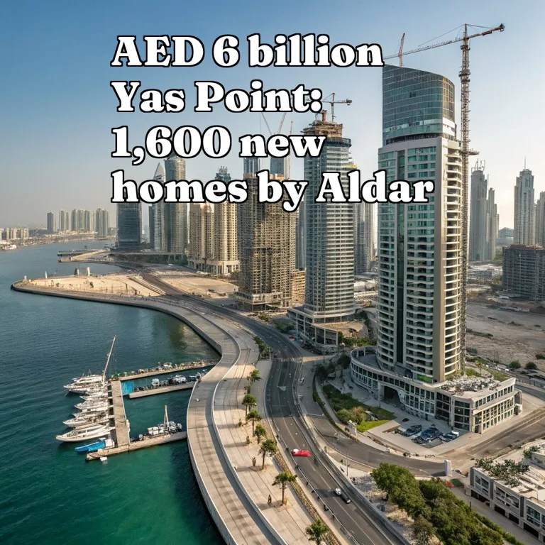 Aldar Officially Unveils Yas Point as a New Waterfront Destination in the North