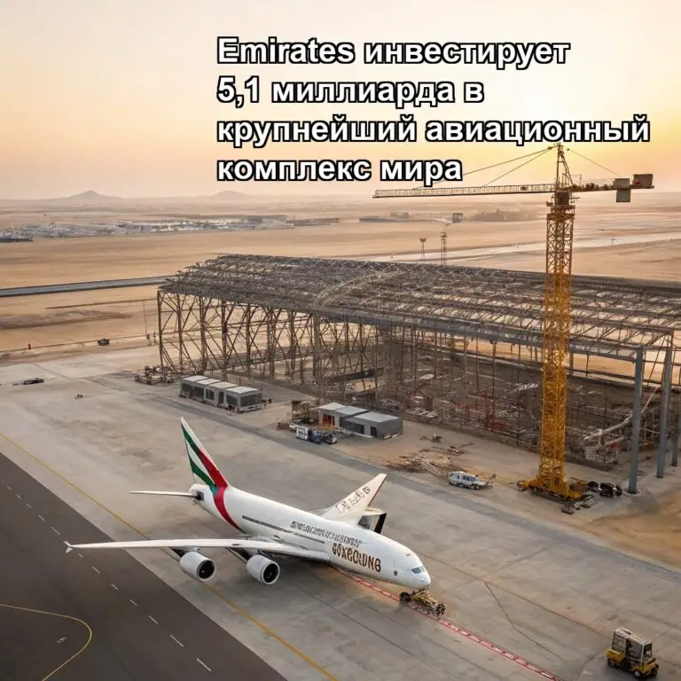 Emirates начинает строительство крупнейшего в мире авиационно-инженерного комплекса