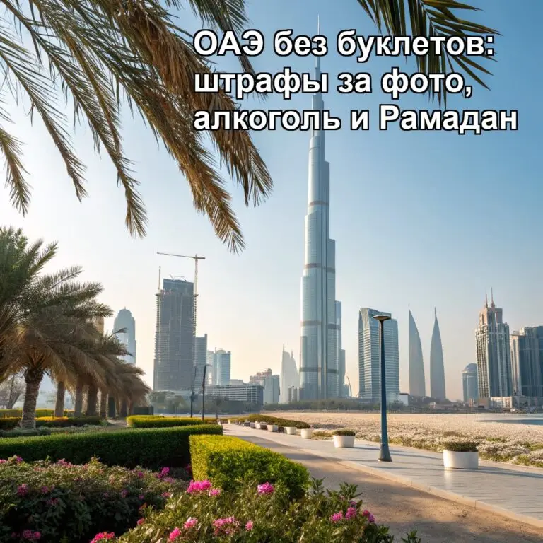 Чего не стоит делать в ОАЭ: правила, о которых не пишут в брошюрах