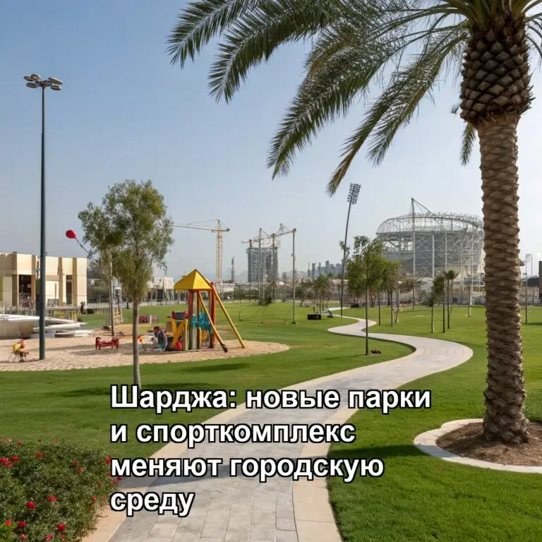 В Шардже продолжается масштабная модернизация общественной и городской инфраструктуры