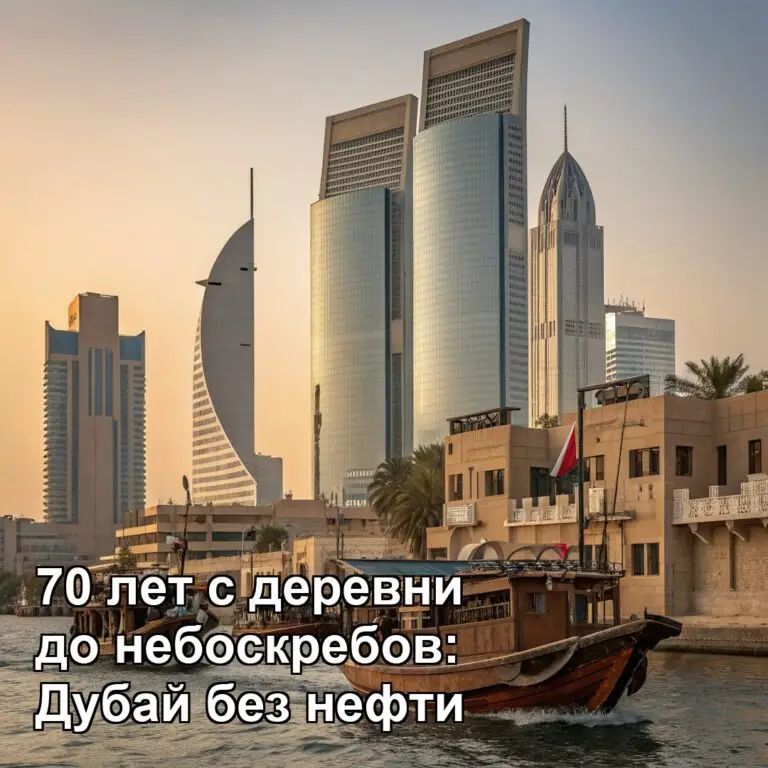 Как Дубай стал городом за 70 лет