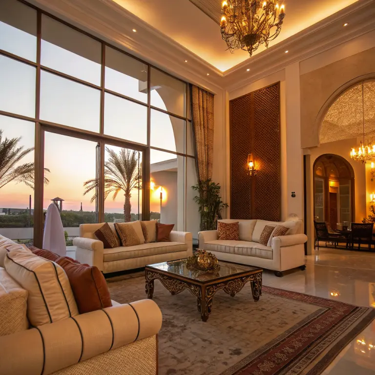 Elegant UAE villa interior