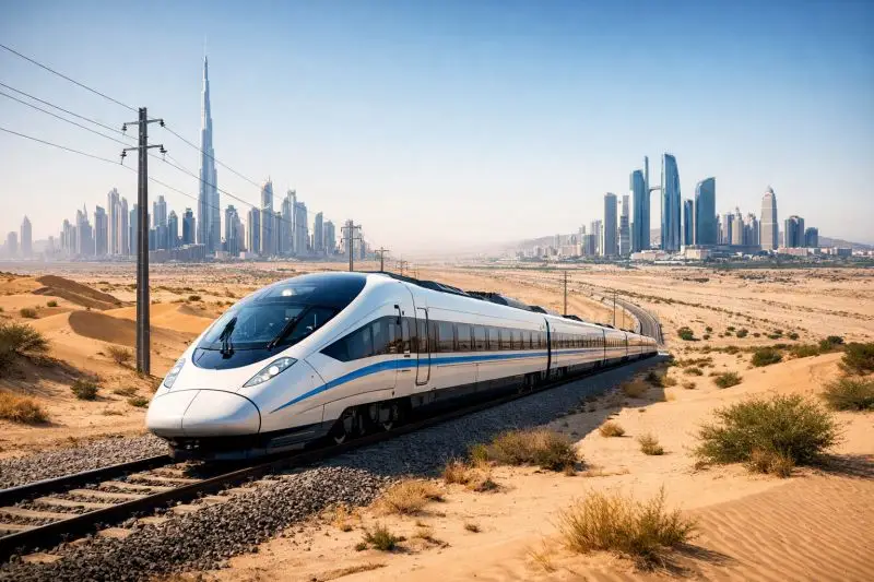 Etihad Rail Passenger Routes: the UAE’s first inter-emirate rail map is taking shape 1 Etihad Rail Passenger Routes: the UAE’s first inter-emirate